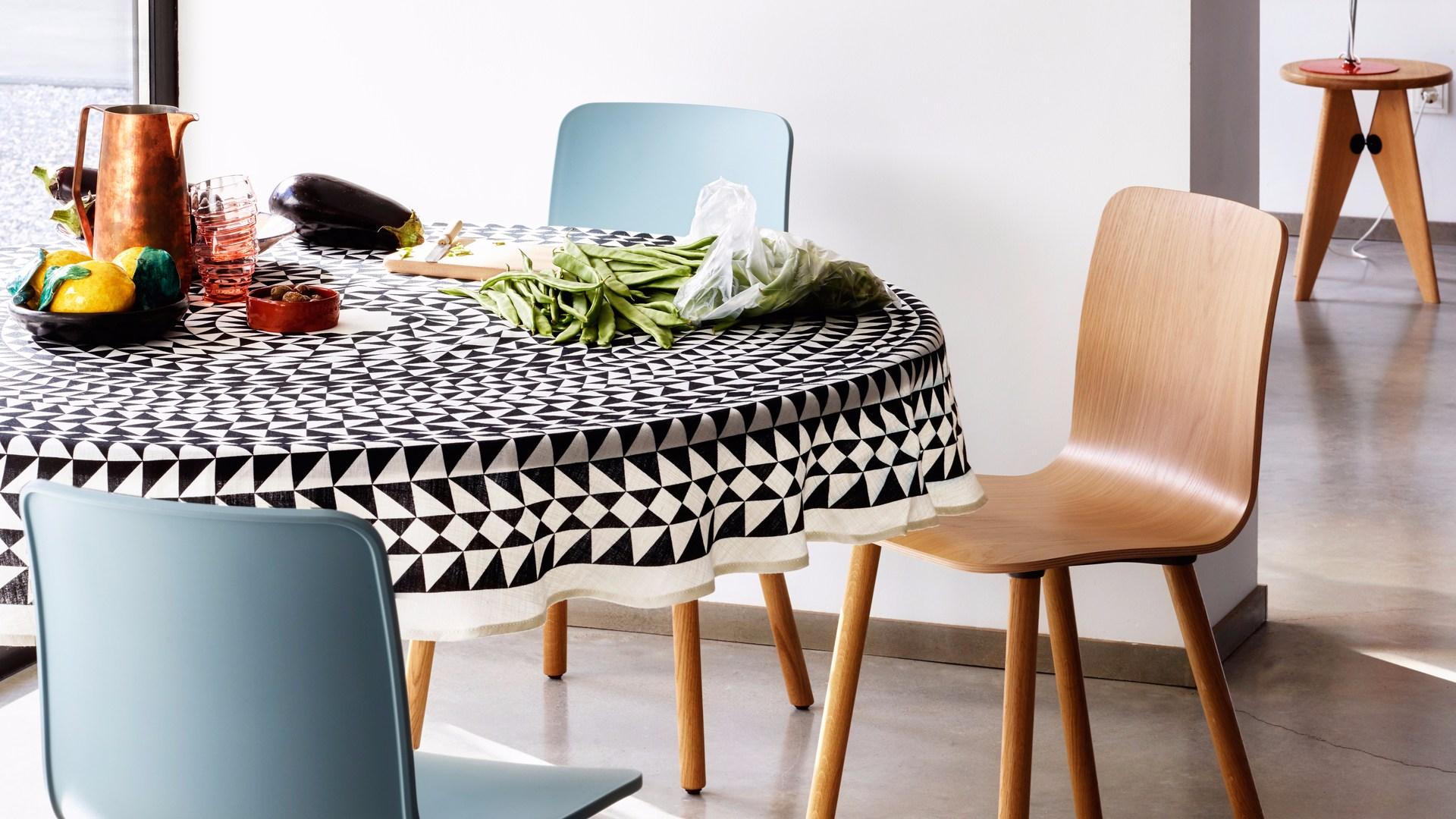 Solid wood stool | Solvay by Vitra