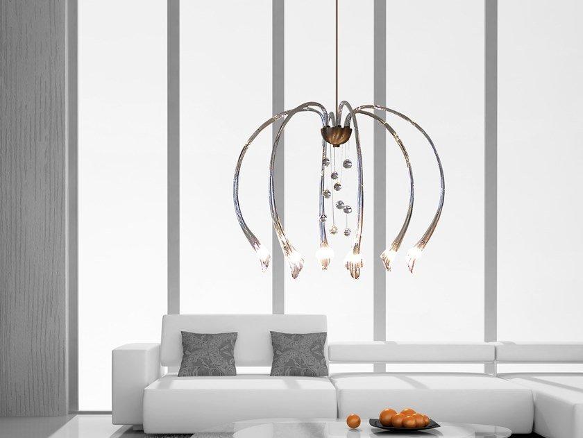 Direct light pendant lamp with Swarovski® Crystals | Chill Out H6 by Ilfari