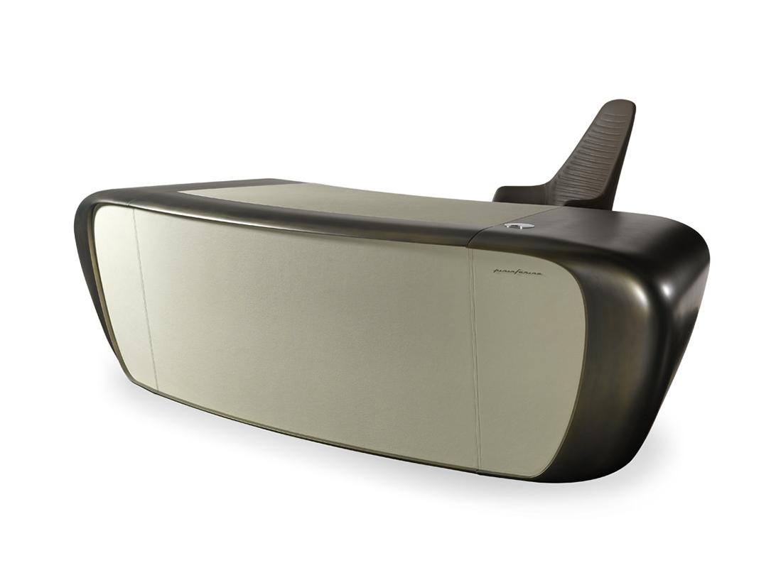 Wooden writing desk with drawers | Segno by Reflex