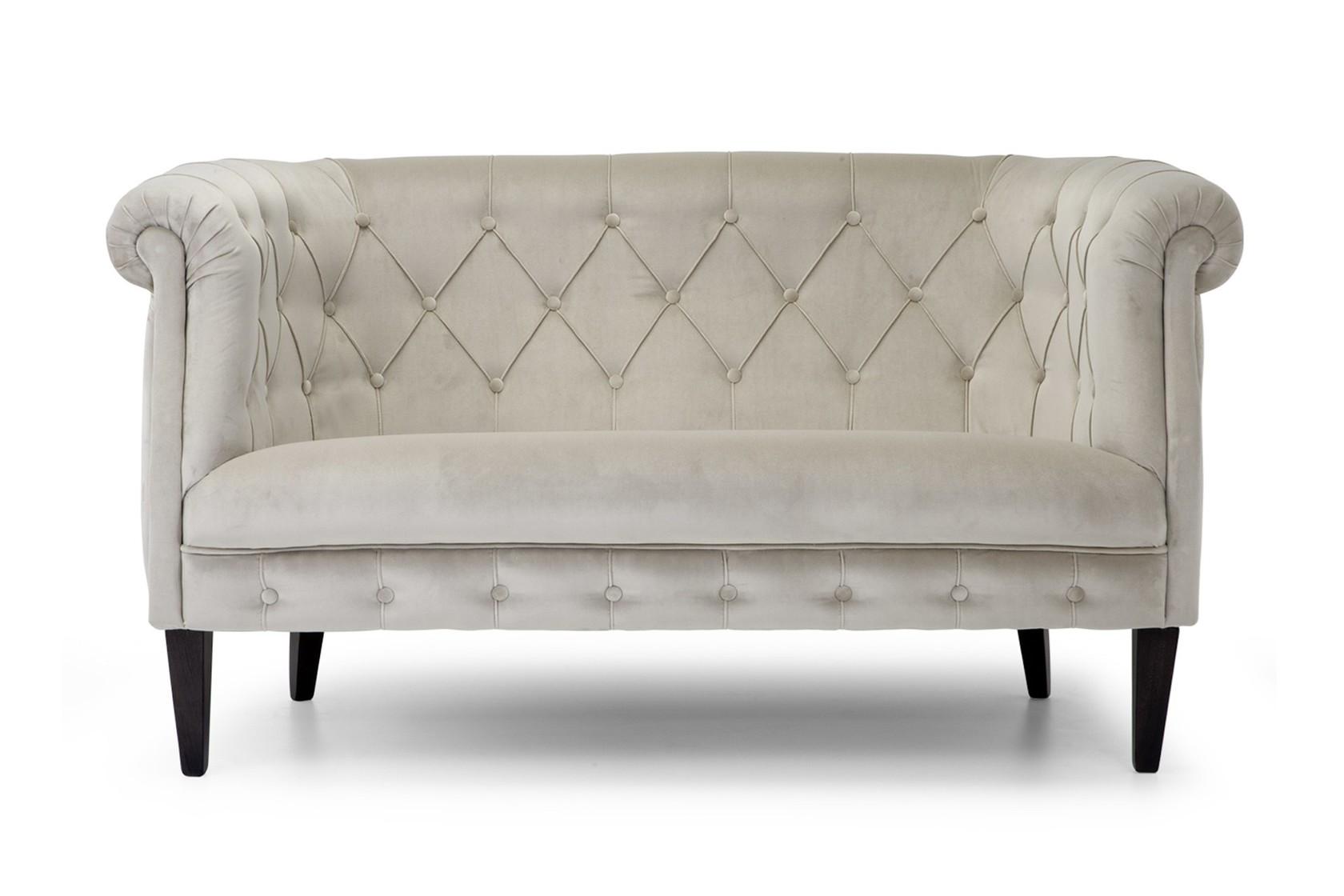 Tufted upholstered fabric sofa | 203 by Domingo salotti
