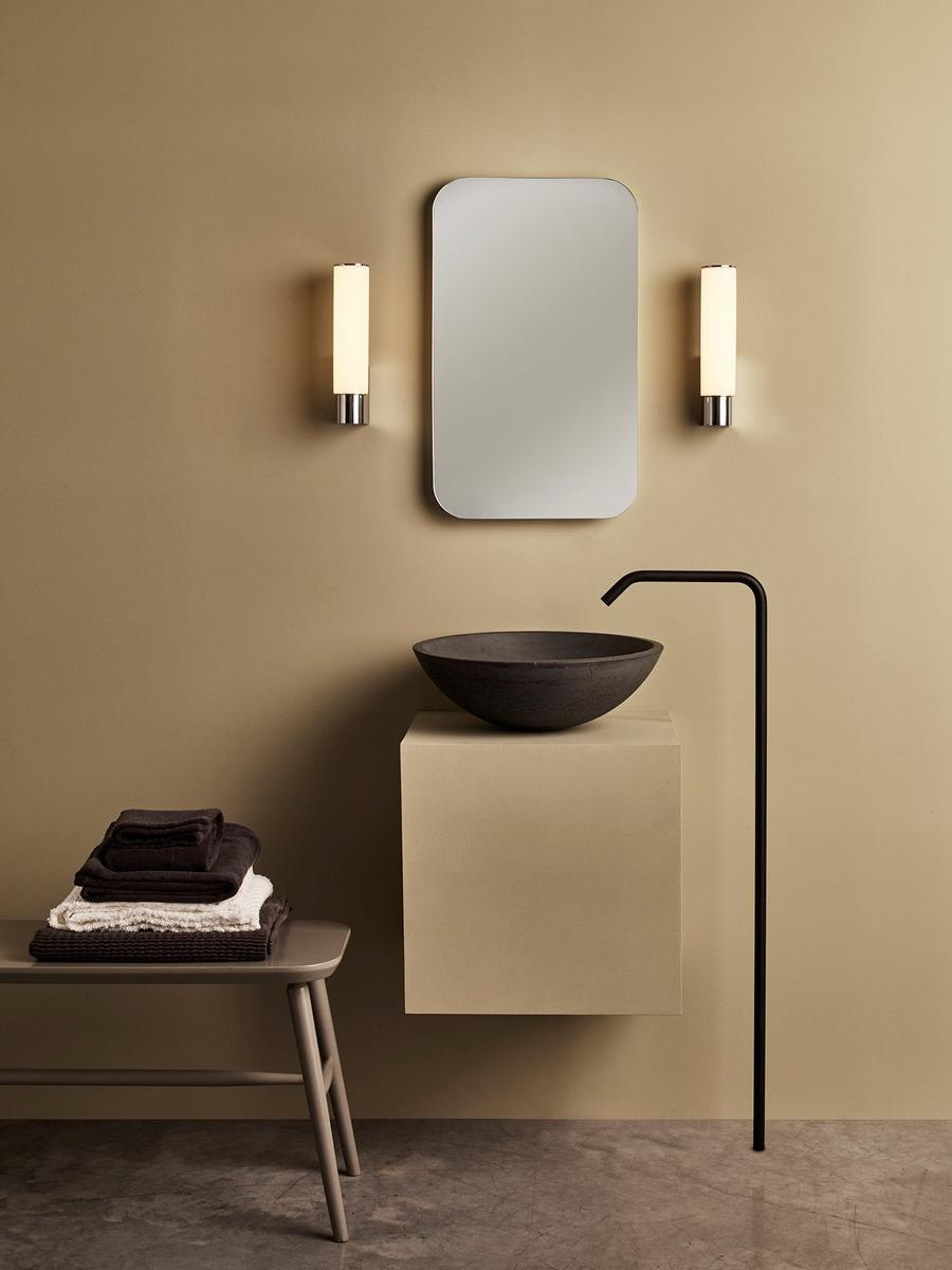LED wall lamp in zinc and glass. | Kyoto by Astro lighting