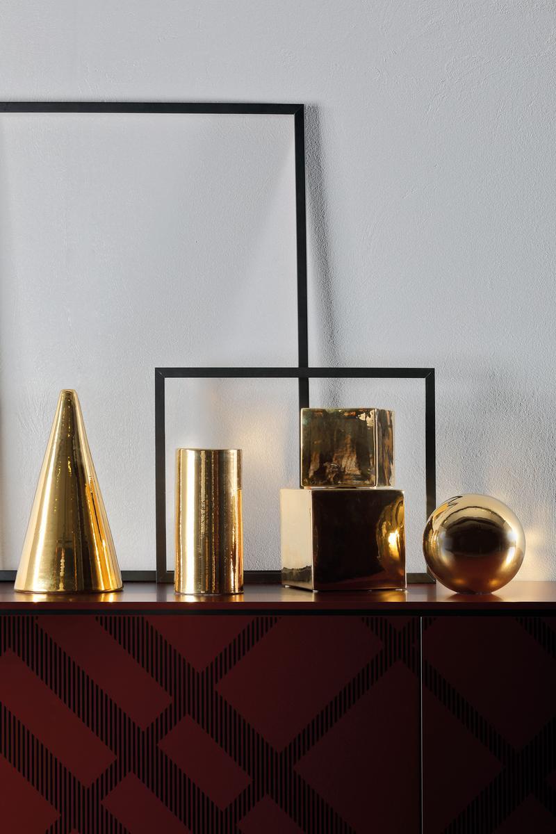 Metal decorative object | Geometric by Tonin Casa