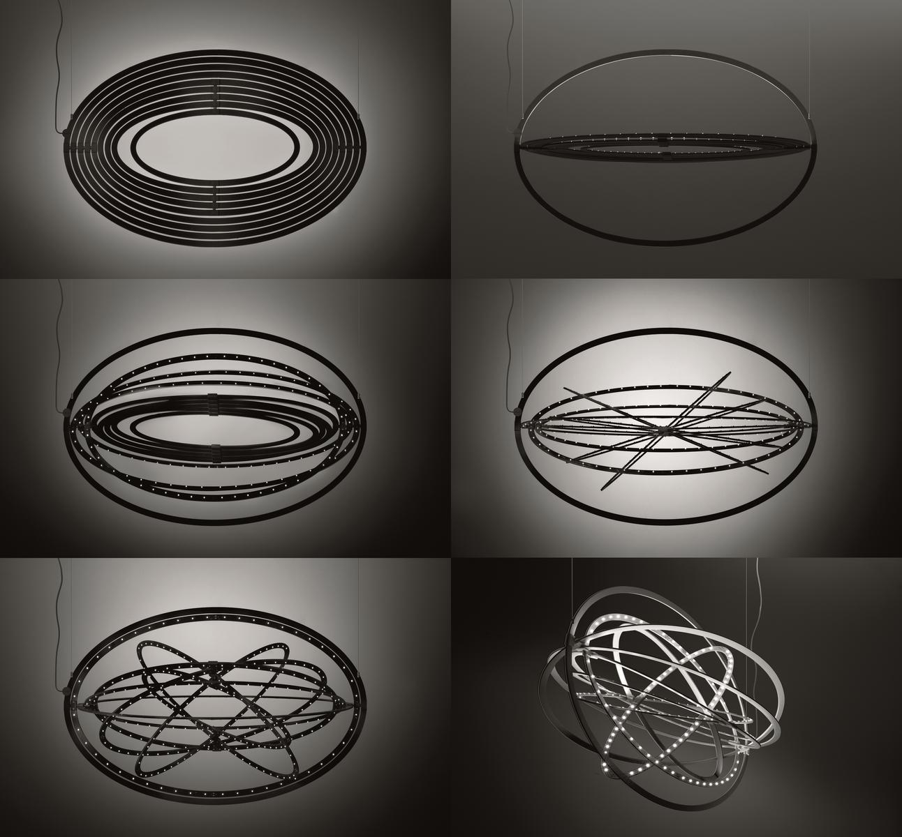 LED aluminium pendant lamp | Copernico by Artemide