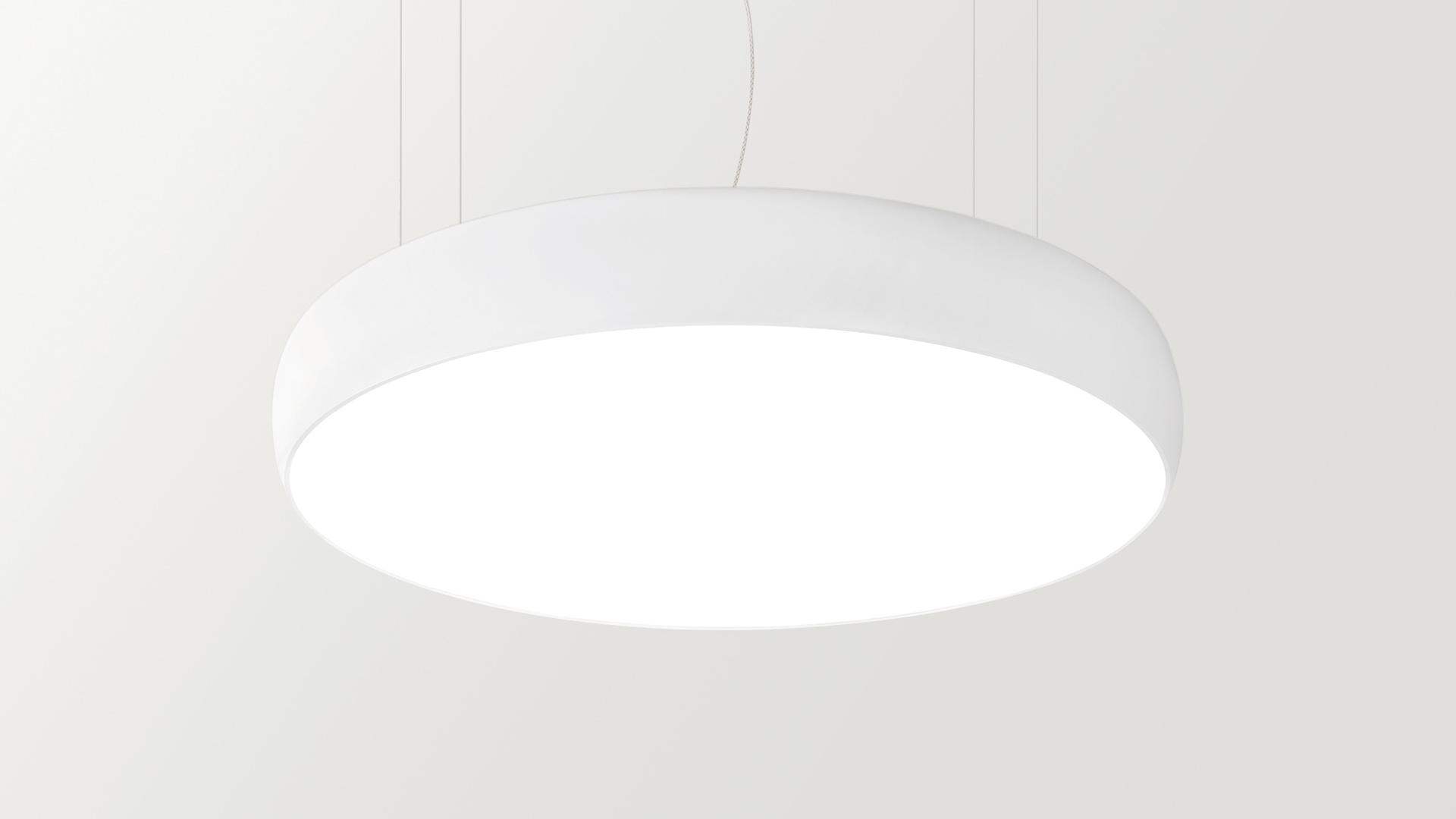 LED aluminium pendant lamp | Drum 90 by Arkoslight