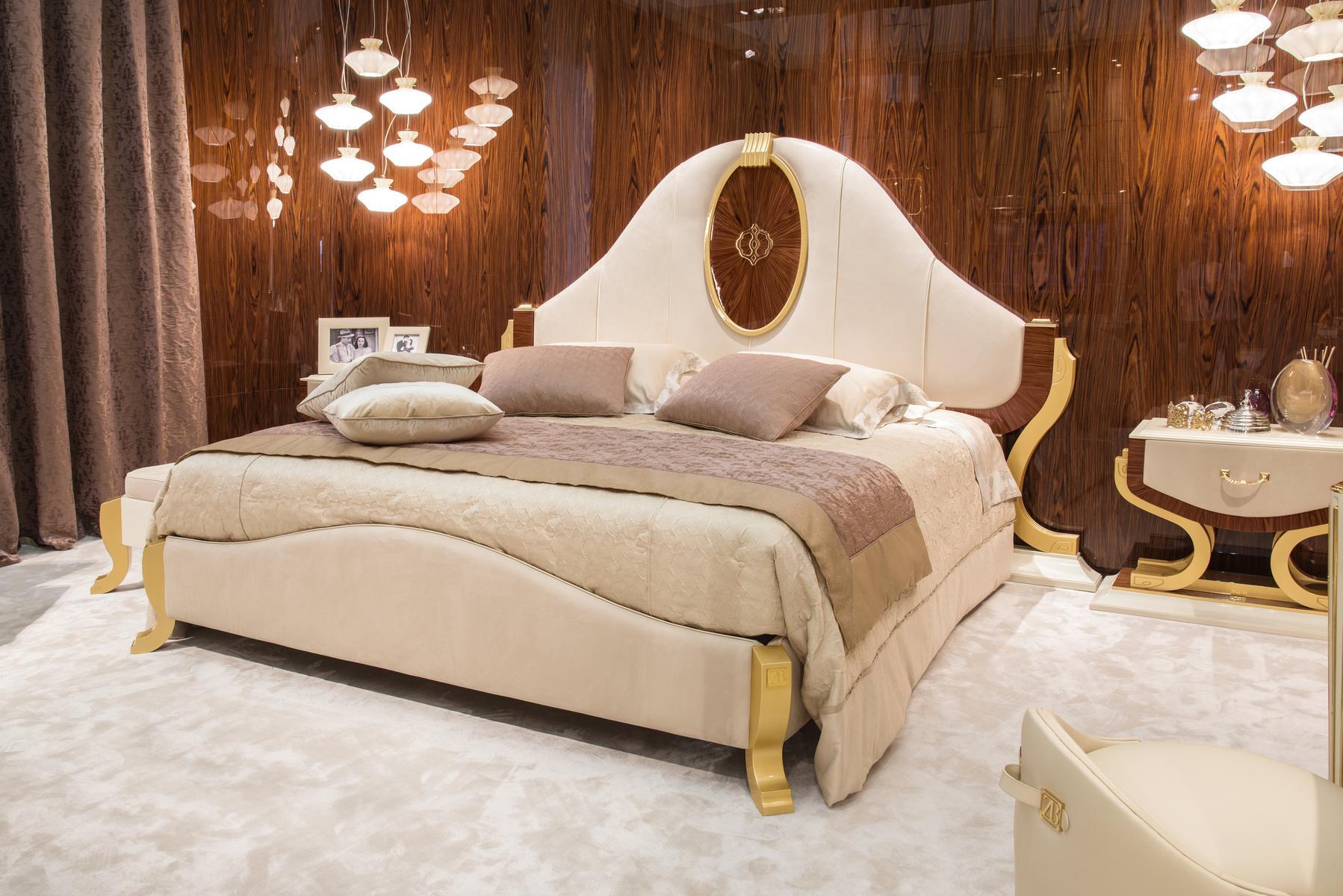 Bedside table in solid wood and rosewood with drawer | Hermes by Bruno Zampa