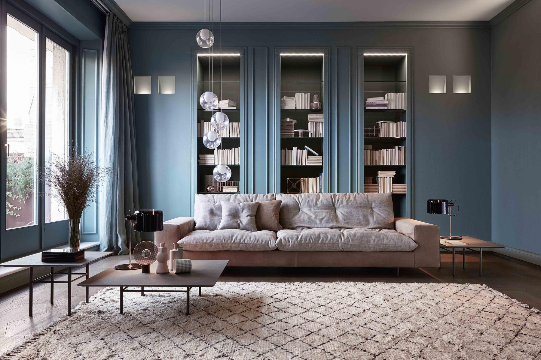 3 seater fabric sofa | Avarit by Bonaldo