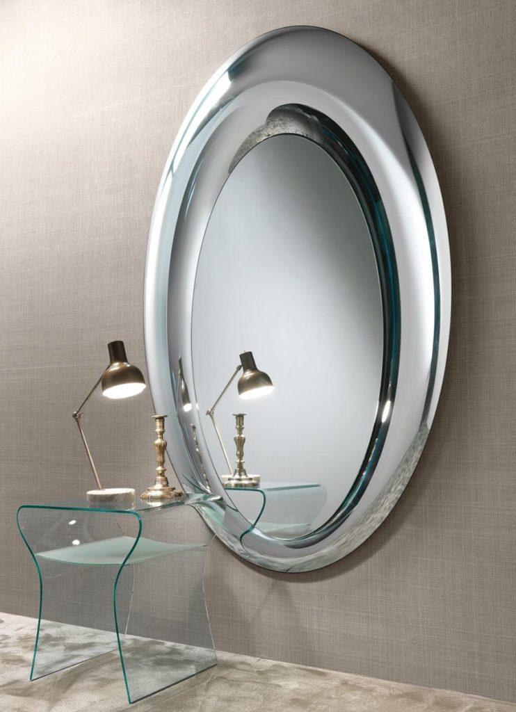 Oval mirror | Mary by Fiam