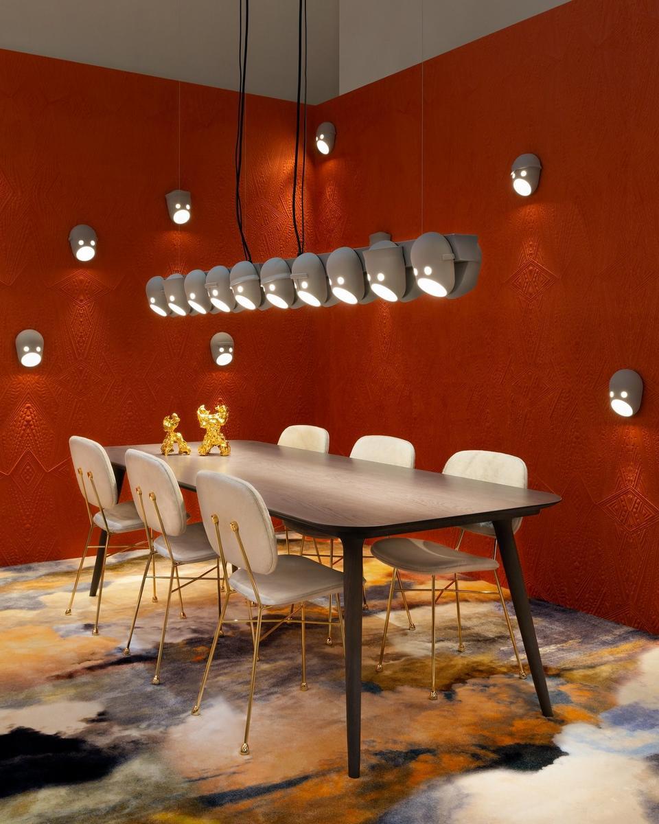 LED direct light ceramic pendant lamp | The Party by Moooi