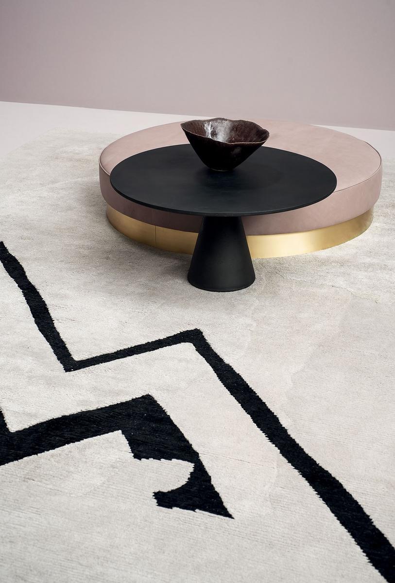 Rectangular fabric rug | Atlas Pattern 2 by Baxter