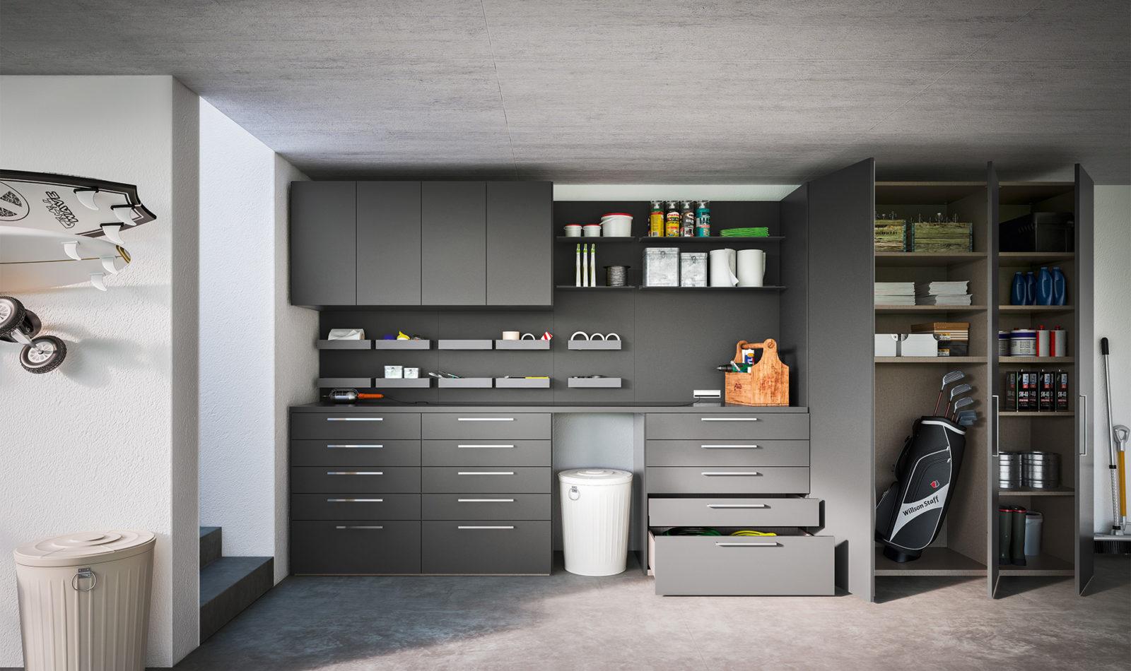 Modular lacquered wardrobe with drawers | Even by ALF Dafre