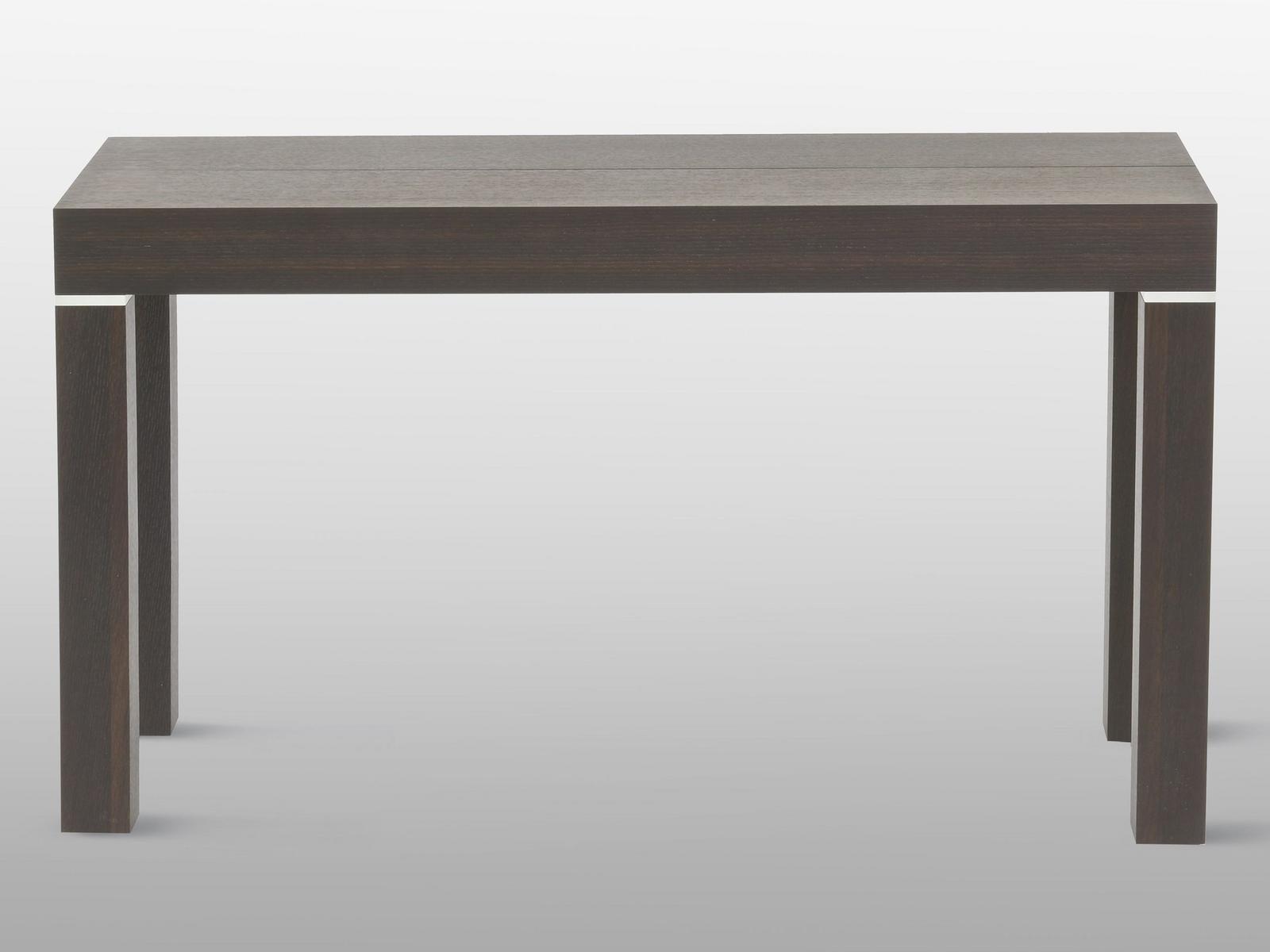 Extending rectangular wooden console table | P300 by Riflessi