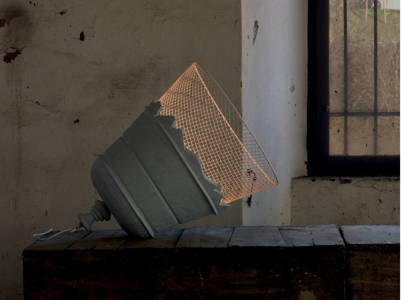 Plaster pendant lamp | Domenica by Karman