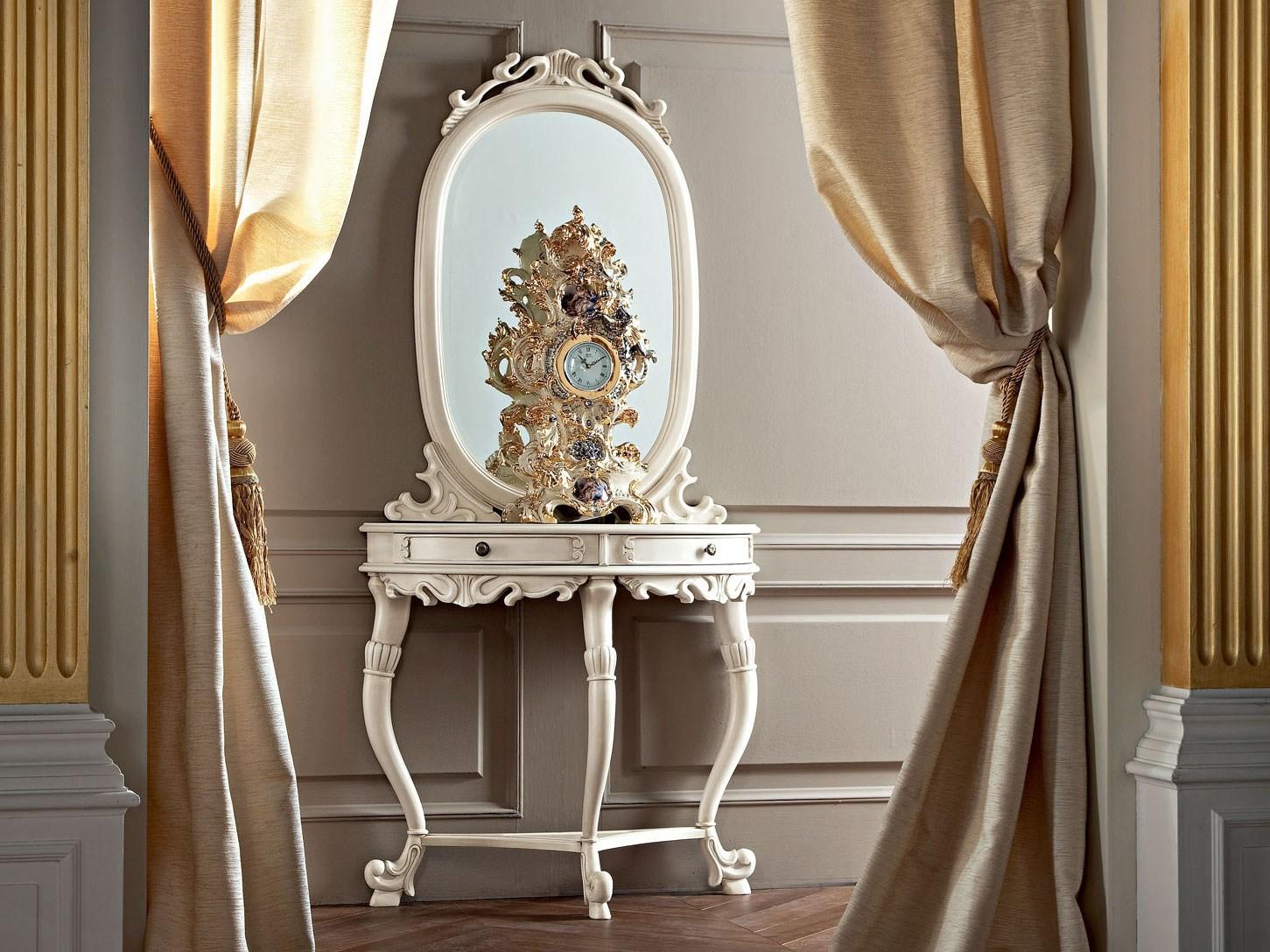 Solid wood console table | 12609 by Modenese Gastone