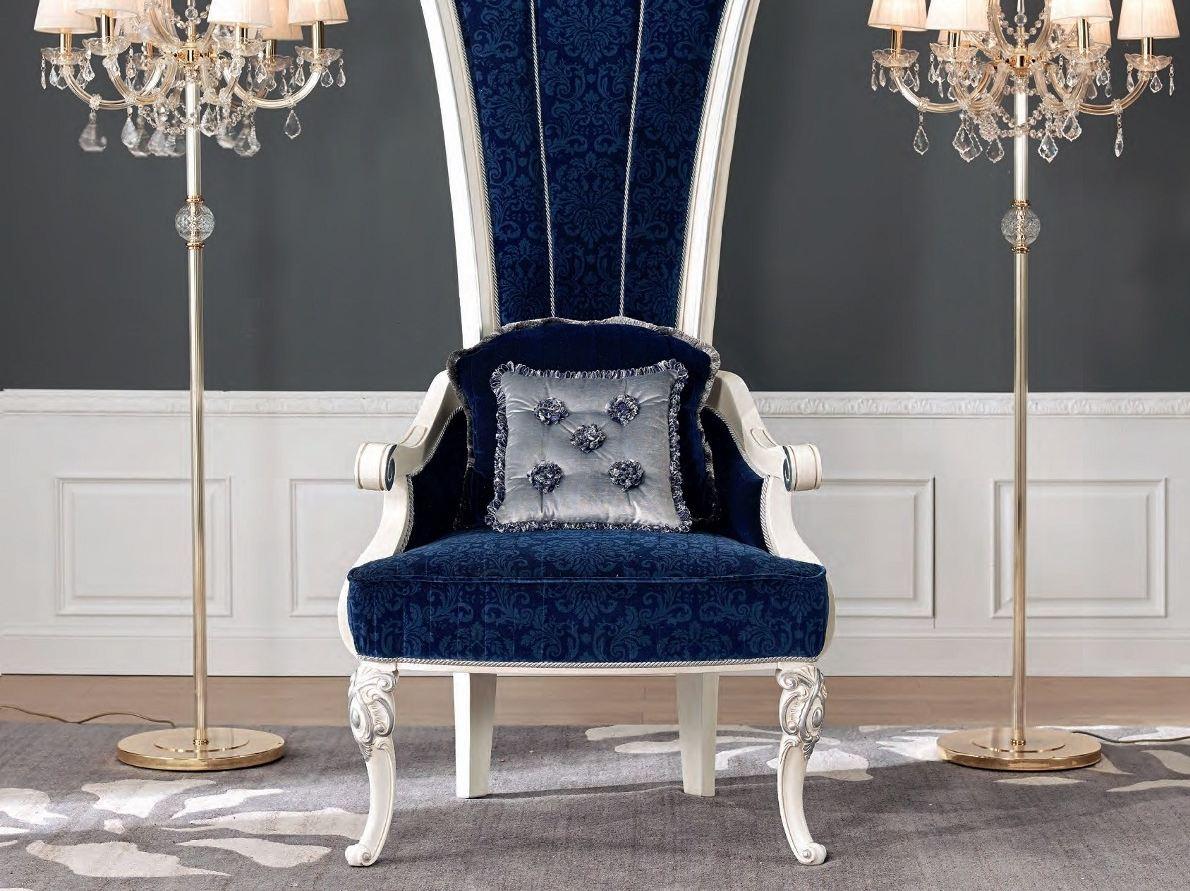 High-back fabric armchair | Contemporary by Modenese Gastone