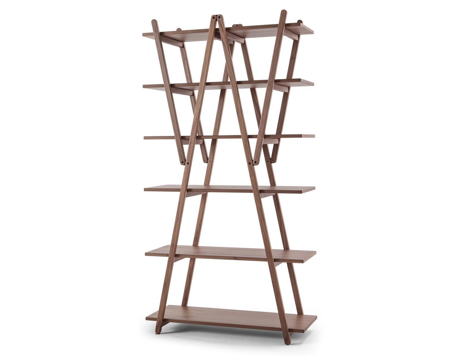 Wooden bookcase | 114 Nuvola Rossa by Cassina