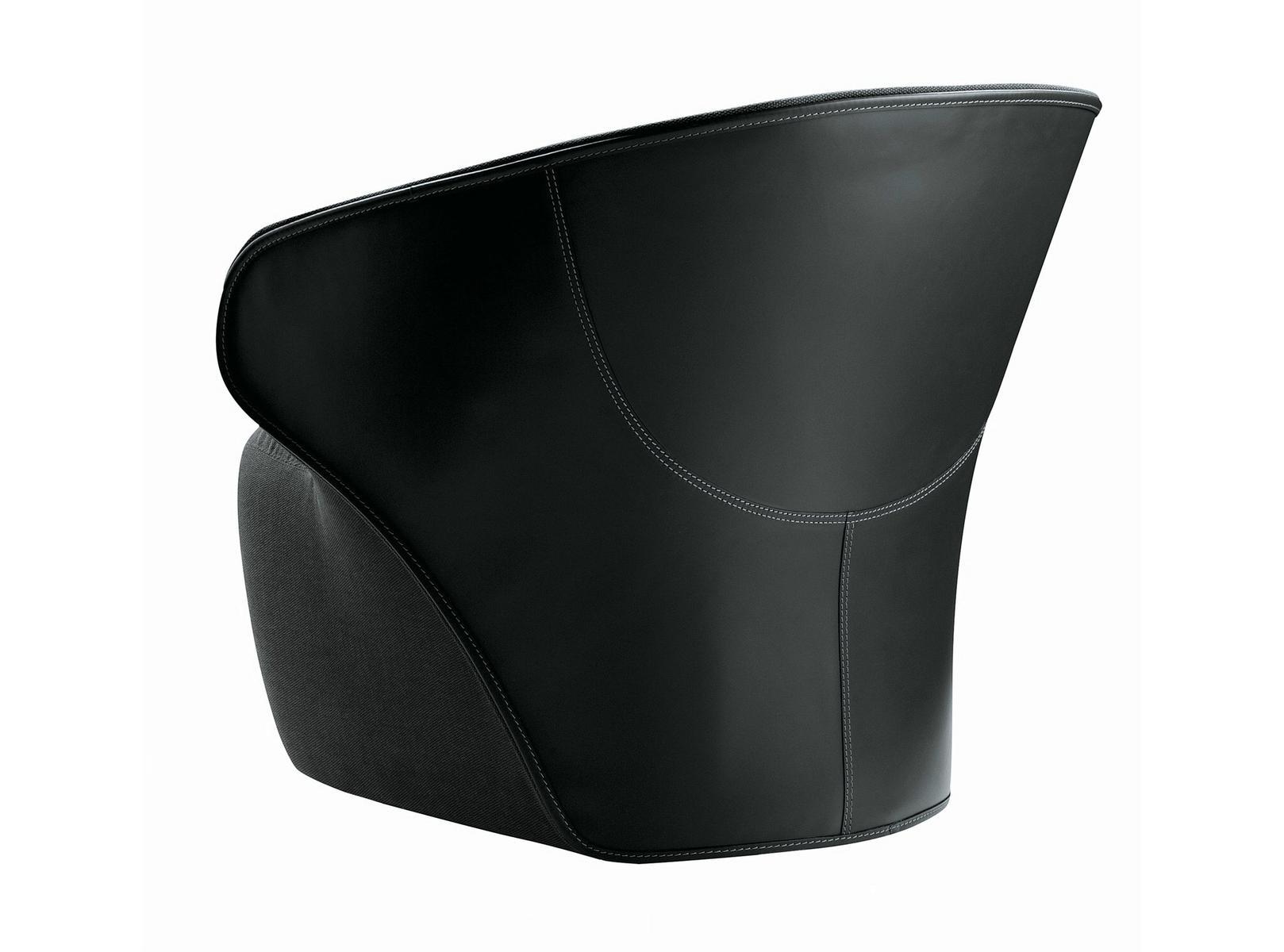 Upholstered easy chair with removable cover | Arom by Zanotta