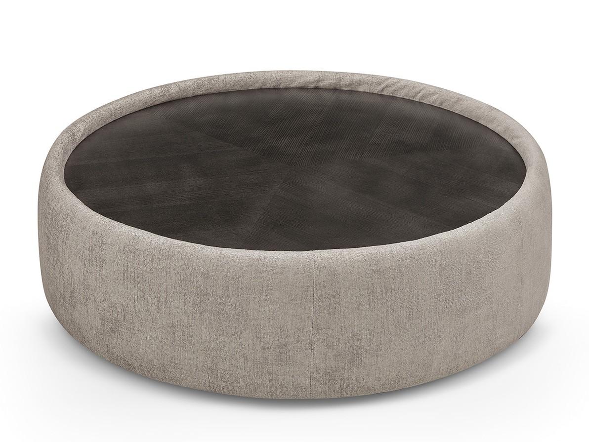 Low round marble coffee table | Cubic by Dema