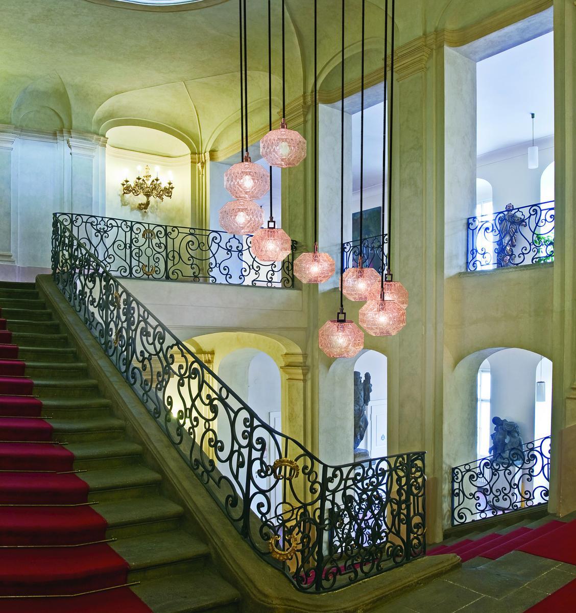 Crystal pendant lamp | Treasure Deluxe by Contardi