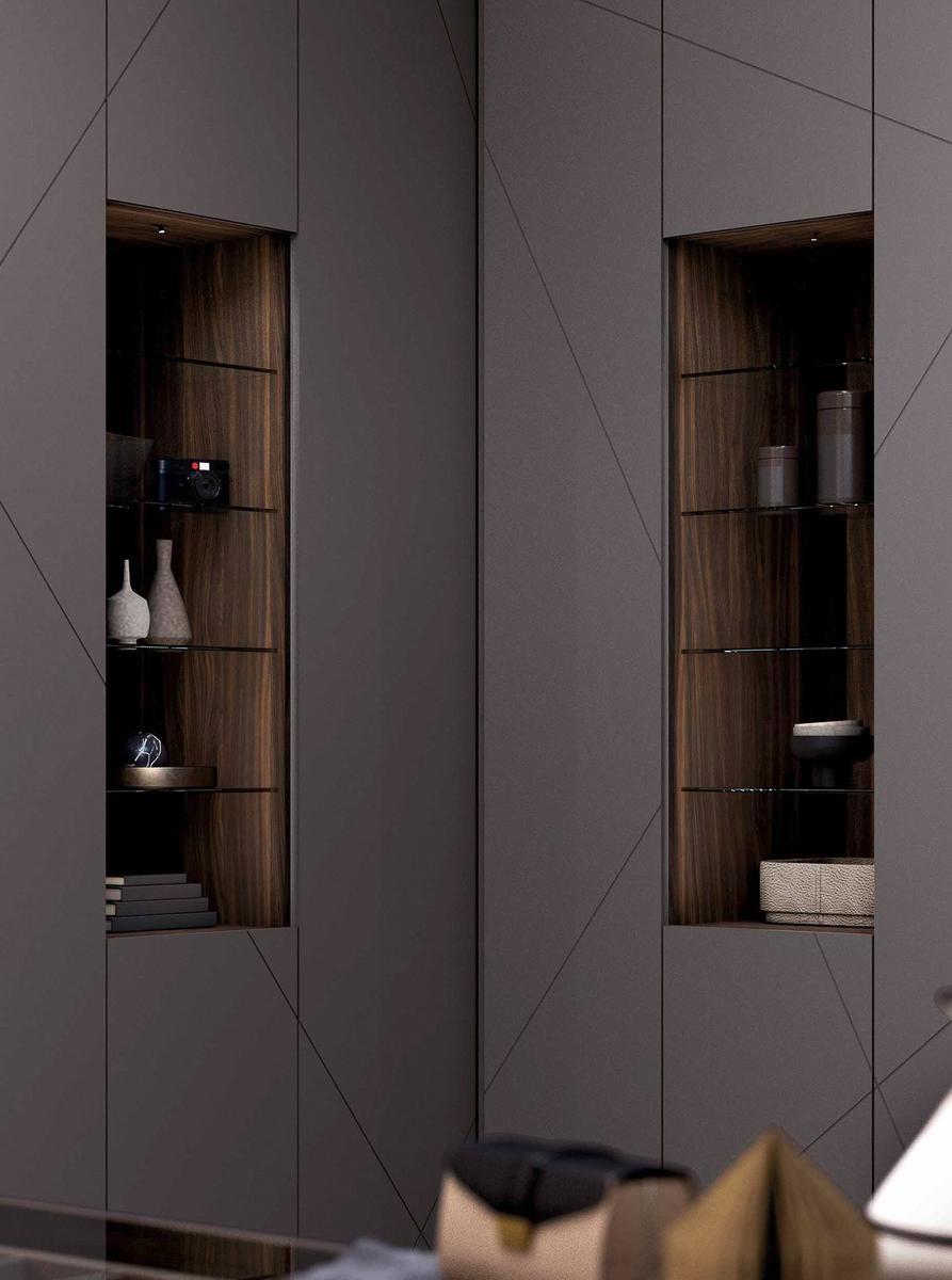 Sectional wooden wardrobe | Decor by Olivieri