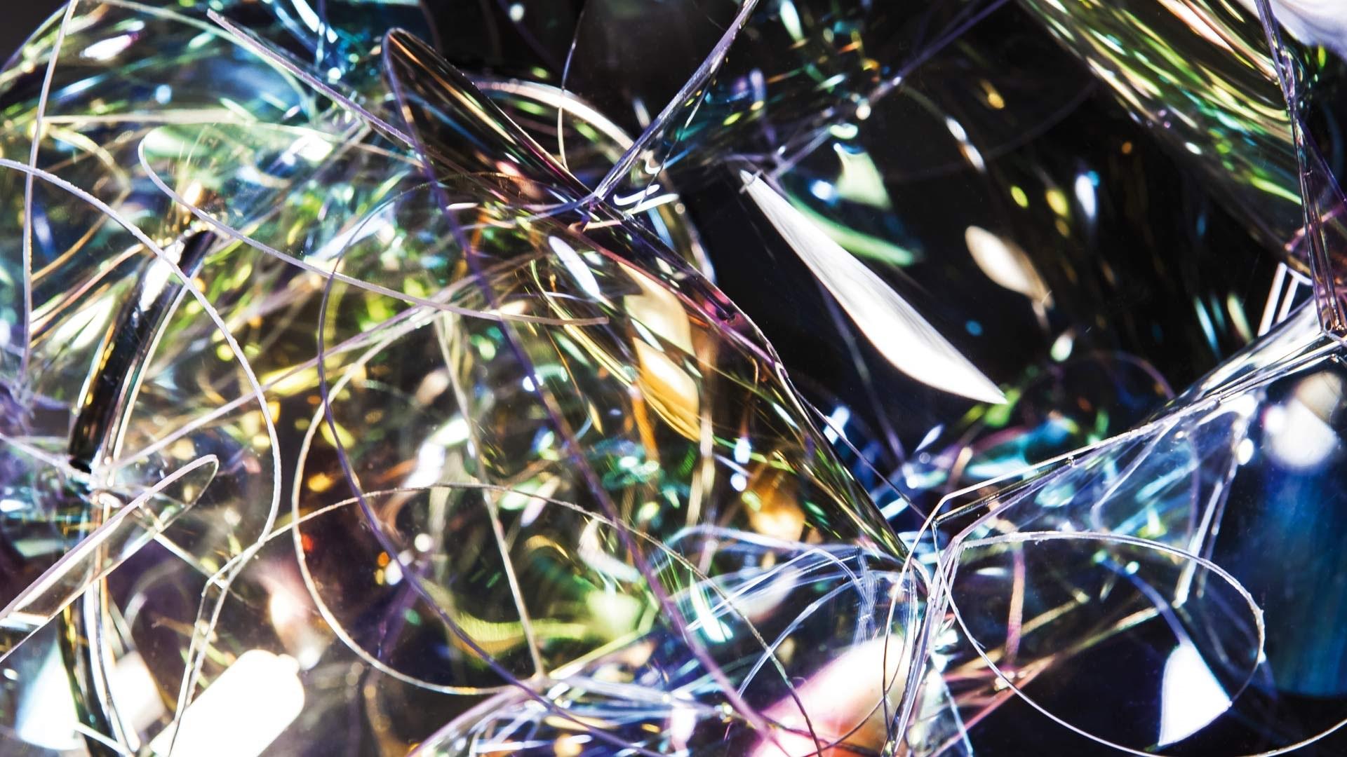 LED polycarbonate pendant lamp | Mille Bolle by Slamp