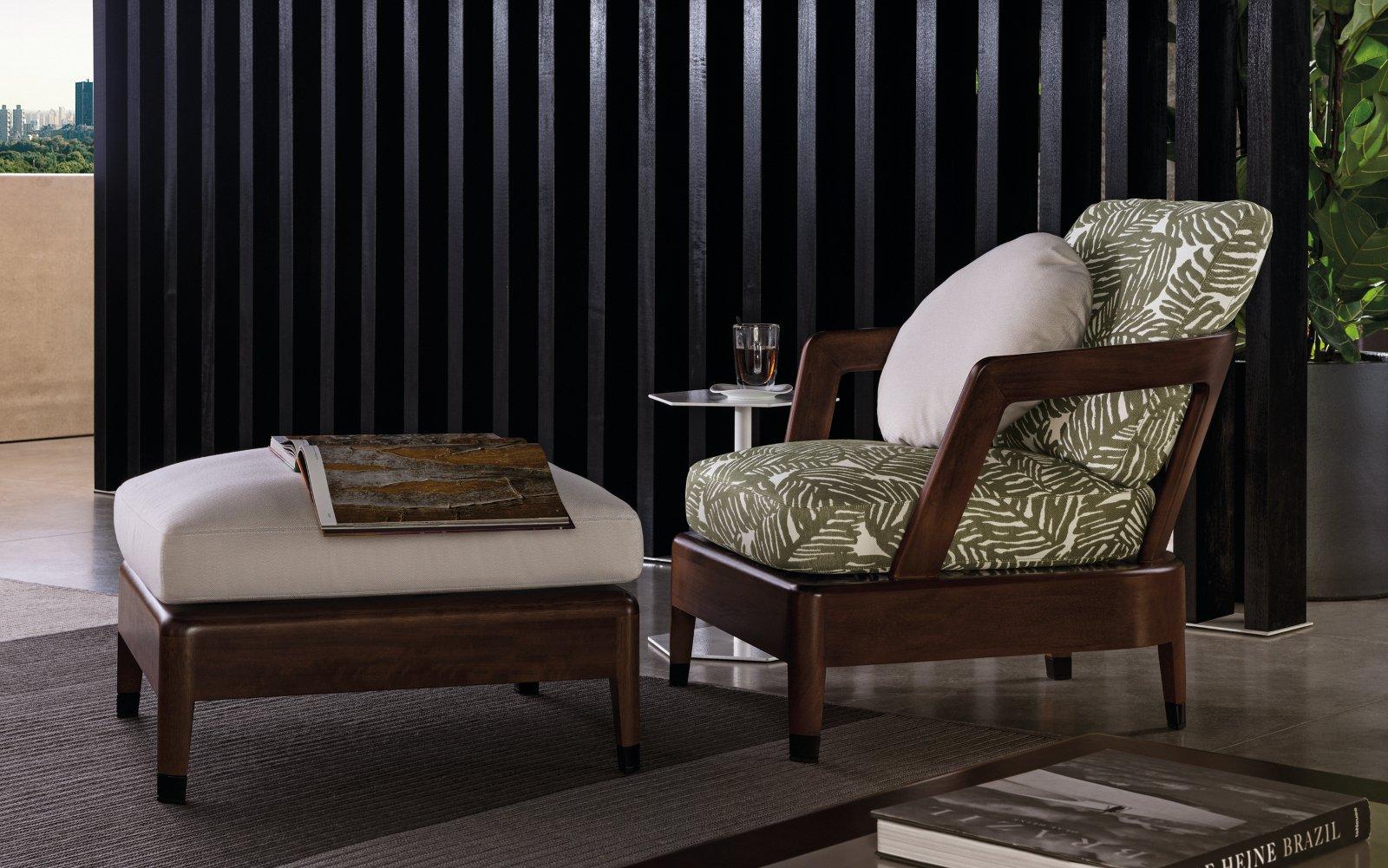 Outdoor armchair | Virginia Outdoor by Minotti