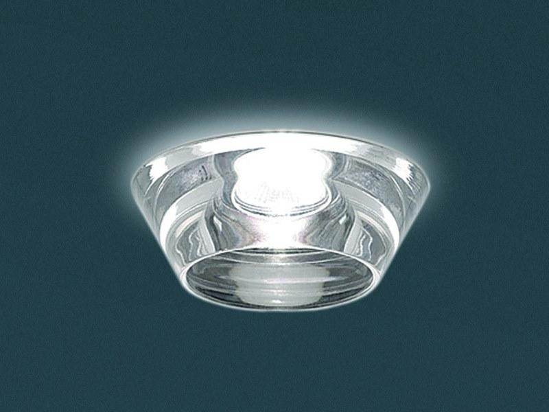LED recessed glass spotlight for false ceiling | Igea 2 L by Leucos