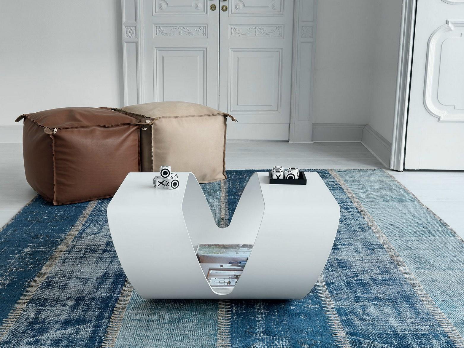 Glass coffee table | Ring by Sovet