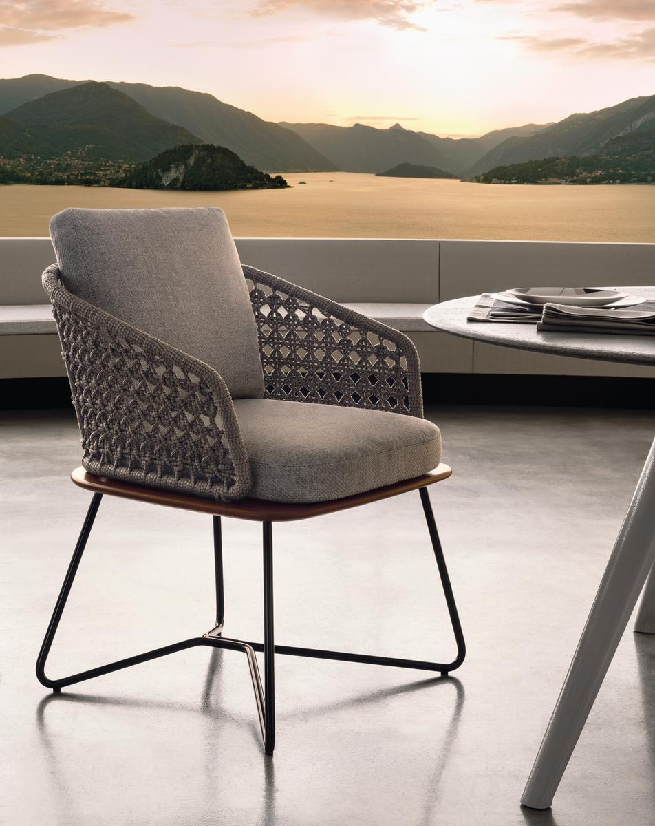 Outdoor chair | Rivera Little by Minotti