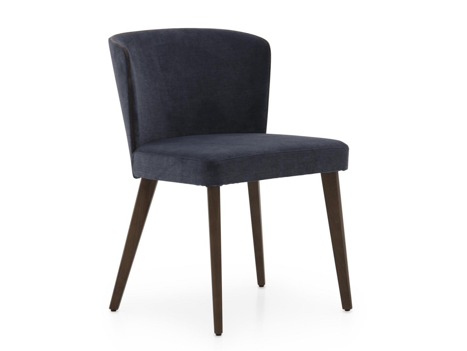 Upholstered velvet chair | Eva 0603s by Sevensedie