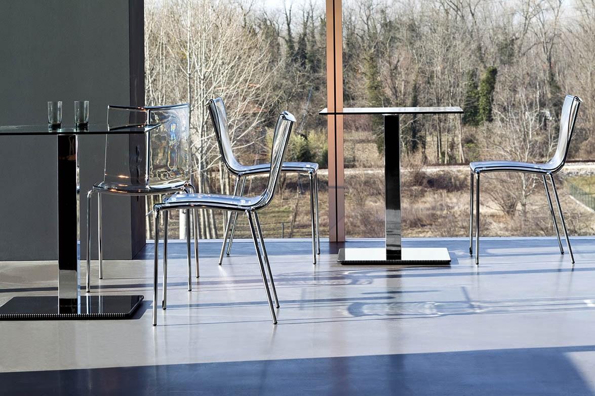 Stainless steel table base | Composit/1 by Midj