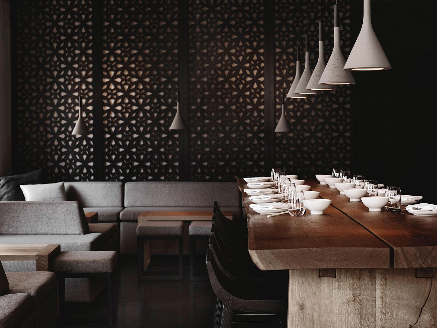 Concrete pendant lamp | Aplomb by Foscarini
