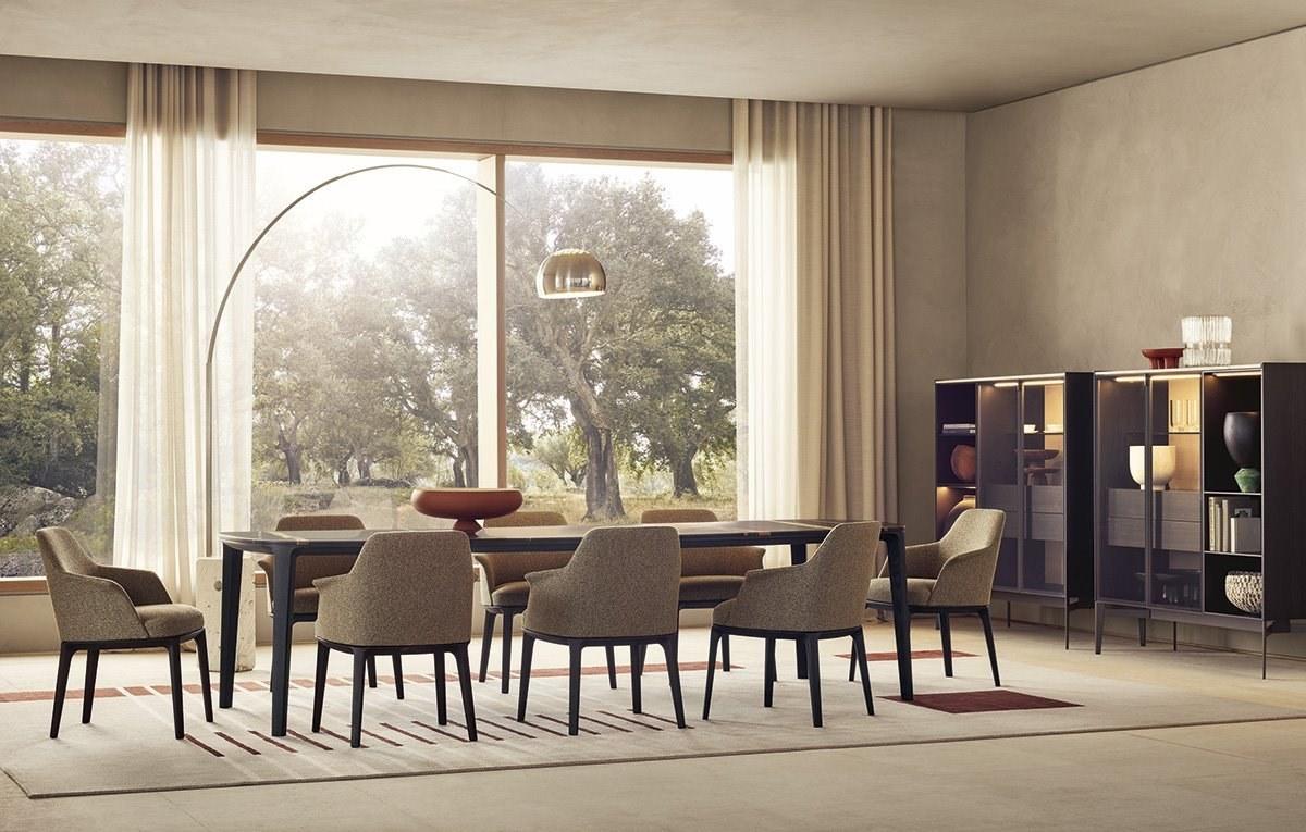 Rectangular marble table | Henry by Poliform