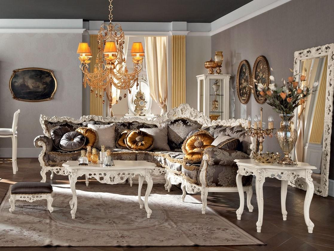 Square coffee table for living room | 12620 by Modenese Gastone