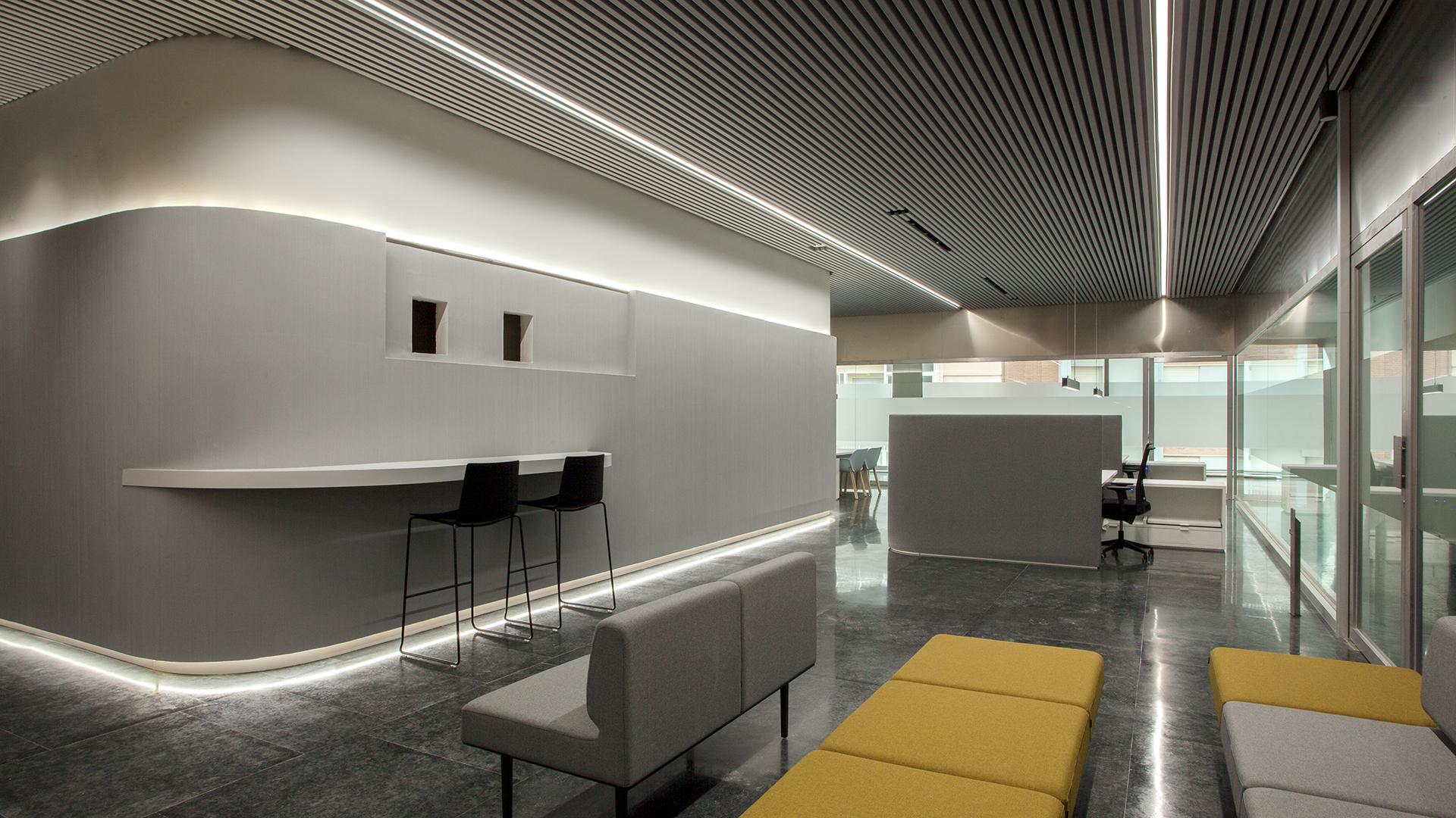 Linear lighting profile for LED modules | Fifty Recessed Custom by Arkoslight