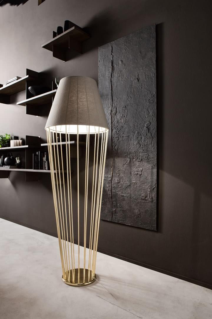 Steel floor lamp | Sofia by Cantori