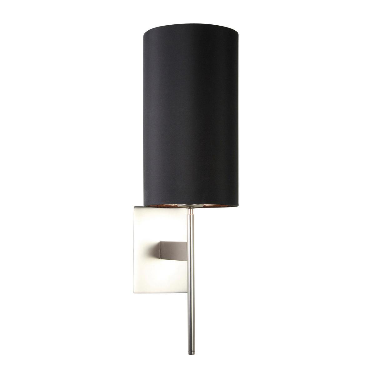 LED metal wall lamp in metal and fabric | San Marino by Astro lighting
