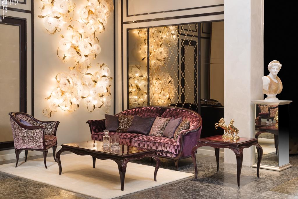 3 seater fabric sofa | Vanesio by Mantellassi 1926