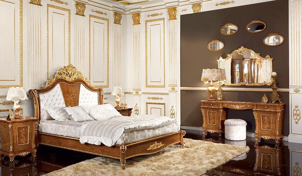 Solid wood bedroom set in a classic style | Medicea by Signorini Coco