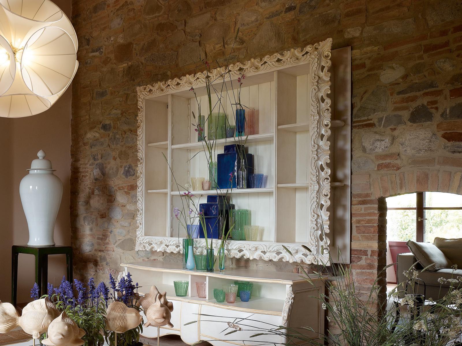 Open floating bookcase | Angelica by Volpi