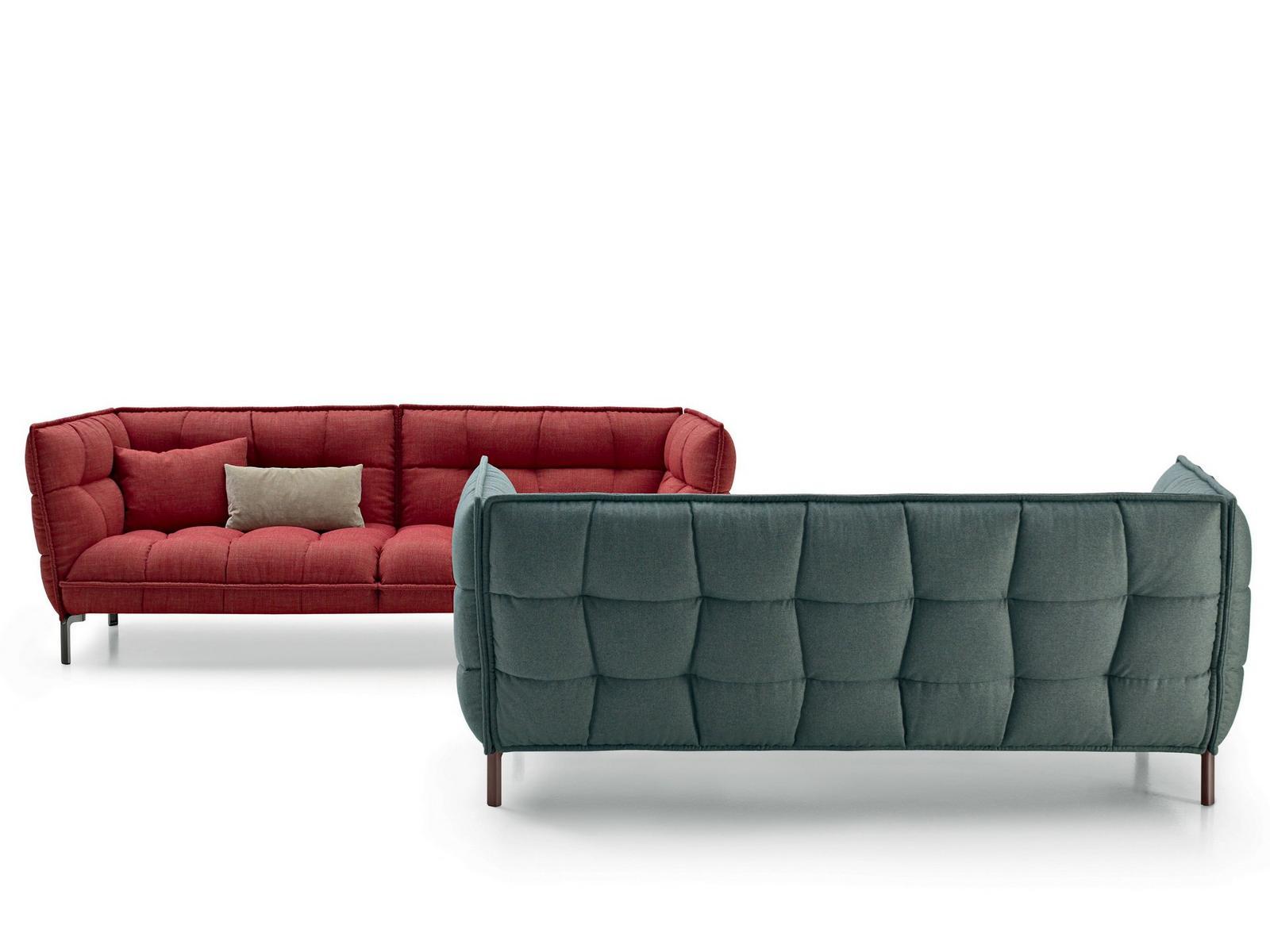 Tufted fabric sofa | Husk by B&B Italia