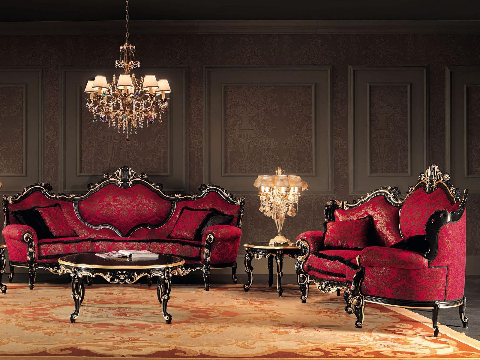 Low solid wood coffee table | 11614 by Modenese Gastone