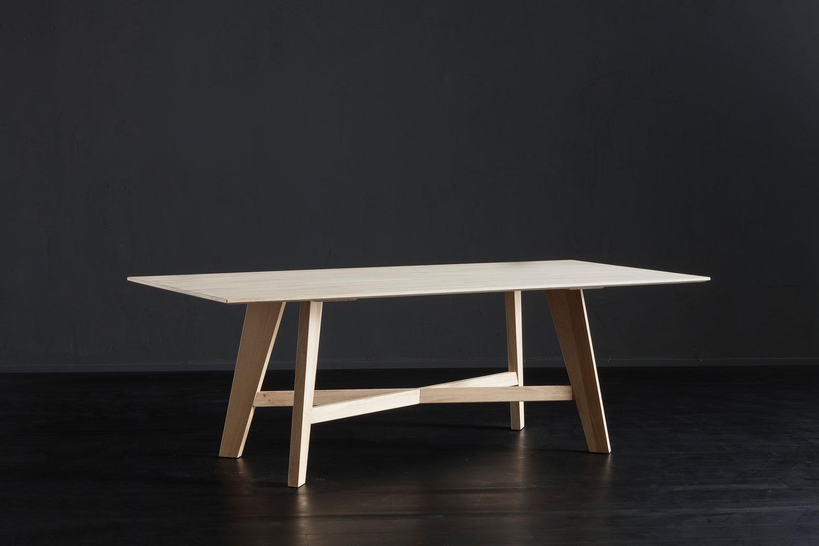 Rectangular wooden dining table | Barcellona + Pechino by Altacorte