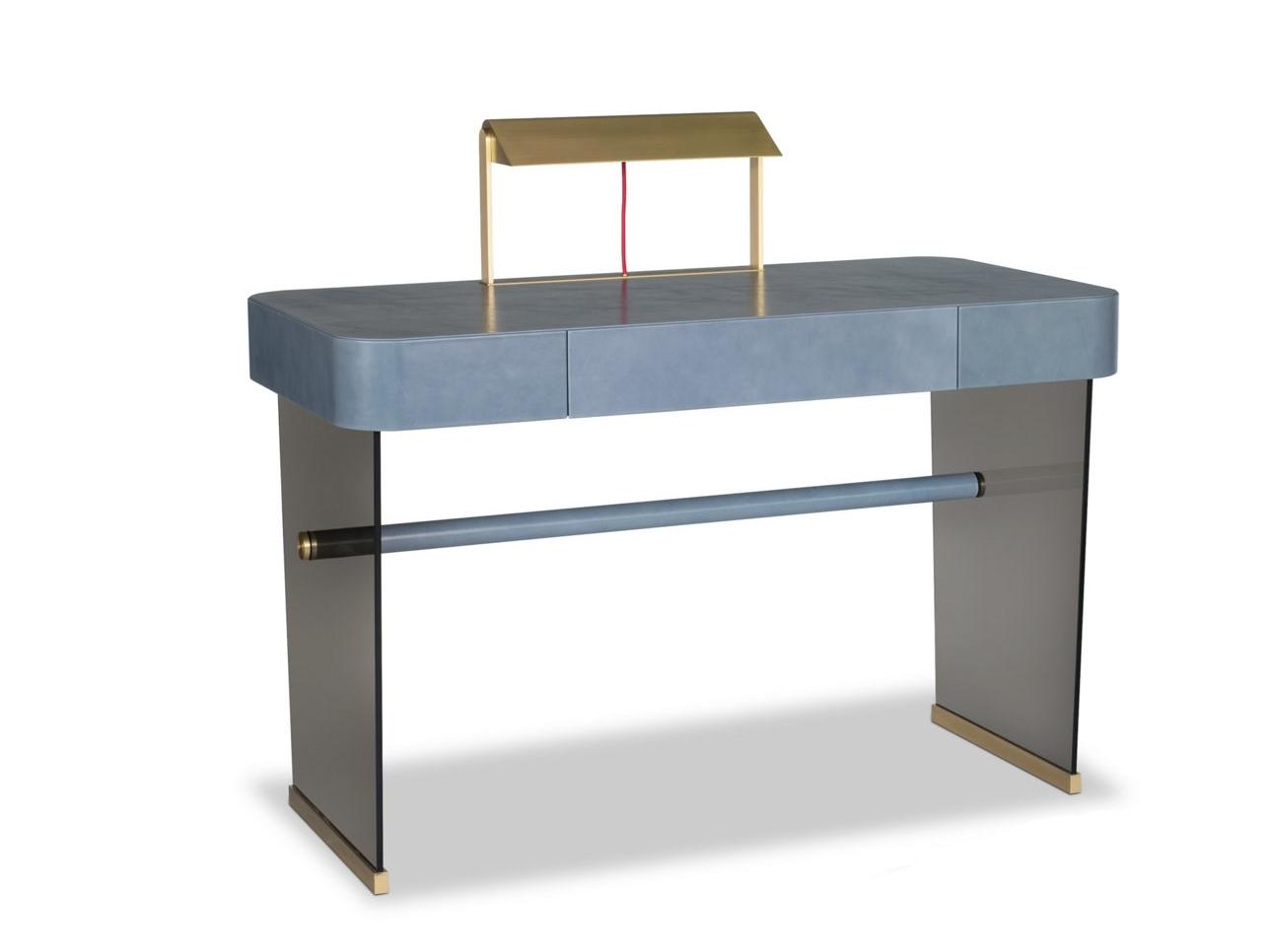 Rectangular writing desk with drawers | Hazel by Baxter