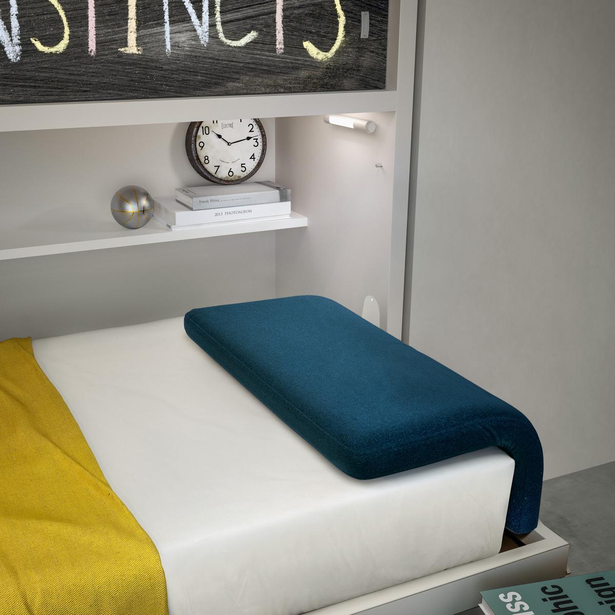 Pull-down melamine-faced chipboard single bed | Kali Ponte Standard by CLEI