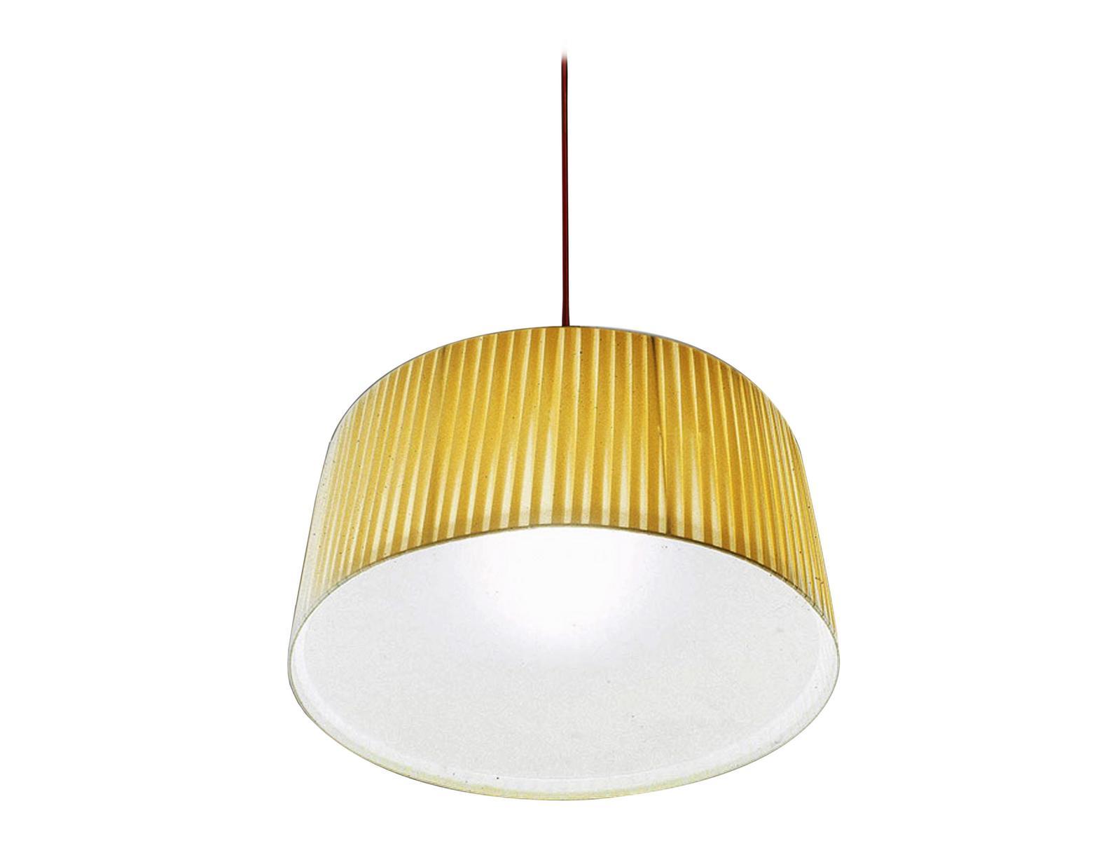 Fabric pendant lamp | Divina by Contardi