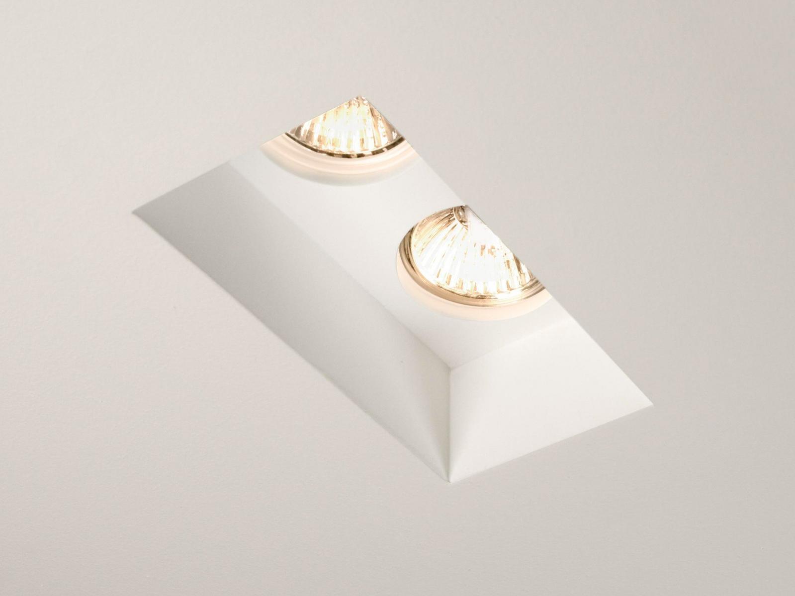 LED multiple recessed plaster spotlight | Blanco Twin by Astro lighting