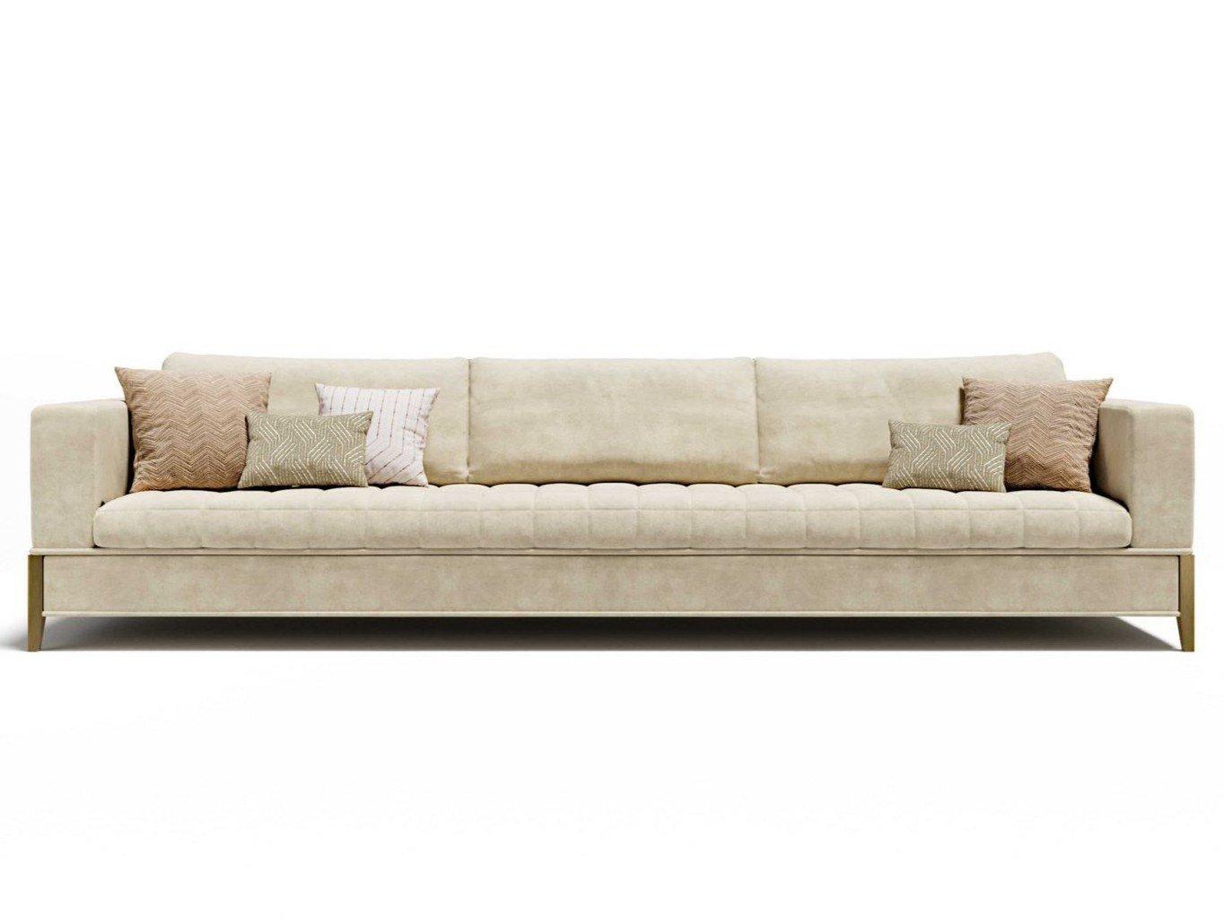3 seater leather sofa | Oyster 3p by Capital Collection