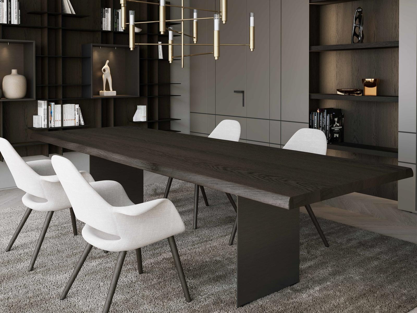 Rectangular wooden dining table | Alfred by Olivieri