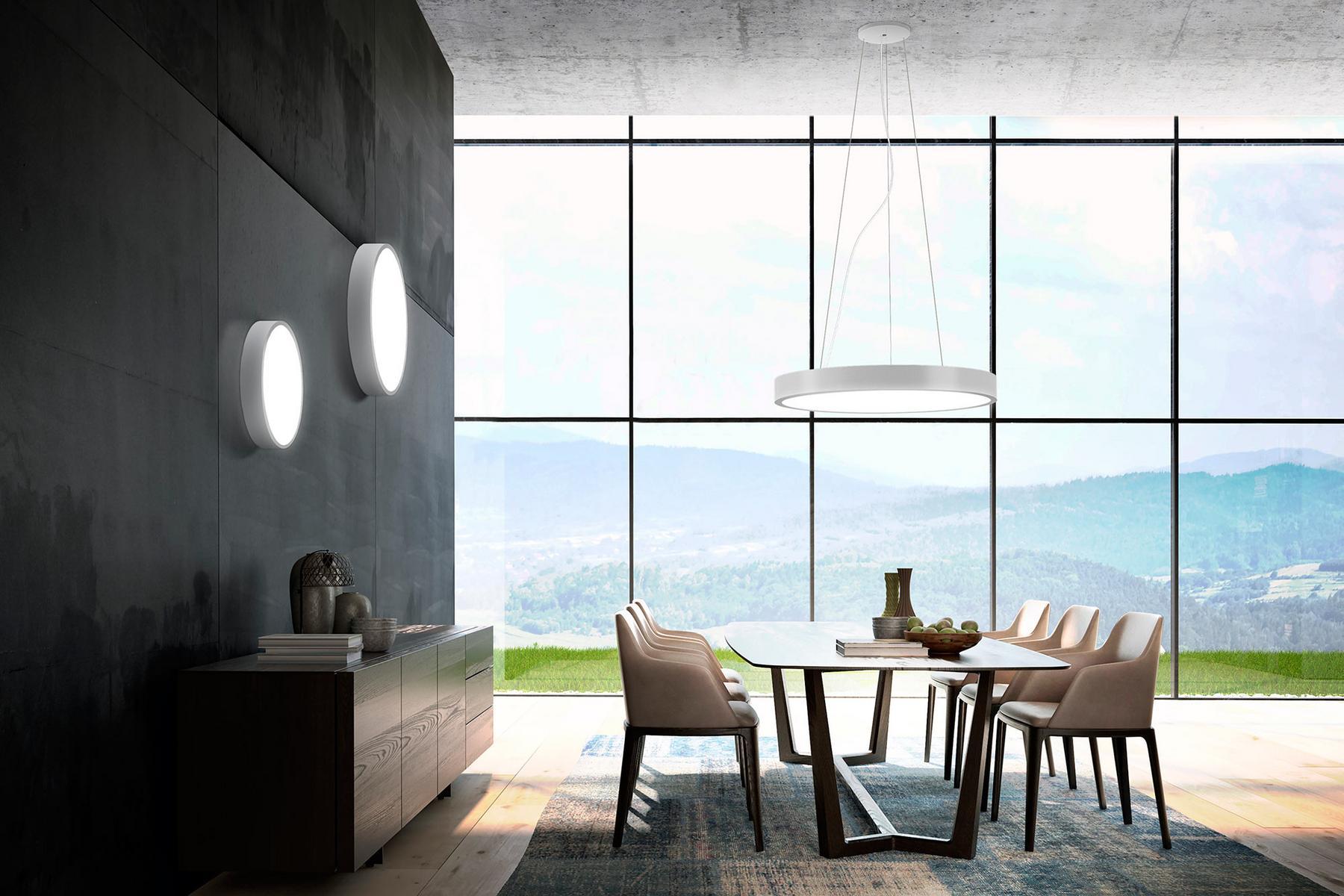 Wall lamp / ceiling lamp | Planet Ring by Panzeri