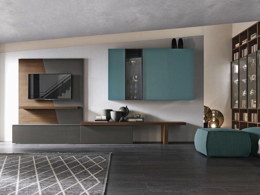 Sectional storage wall | Unit A065 by Tomasella